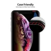 iPhoneのアンチグレアスクリーンプロテクター15 15 14 13 12 11 iPhone XS用のPro Max Tempered Glass 7 8 Plus 13miniプライベート