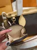 Luxury Mini Tote Handbag Original Model Hardware Classic Crossbody Bag with Round Wallet Messenger Bag