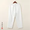 Pantalon pour hommes MrGB Chine Style Coton Doux Jacquard Casual Baggy Vintage Grand Pantalon de jogging droit respirant Taille élastique