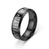 Viking Letter Heren Titanium Roestvrij Stalen Ring Rune Letters Vingerring Band Voor Koppels Ringen Anillos Esthetische Hiphop Sieraden Groothandel Voor Mannen En Vrouwen