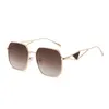 29B950 Designerskie okulary przeciwsłoneczne Kobiety Man Goggle Beach Metal Słońce okulary przeciwsłoneczne retro okulary przeciwsłoneczne Big Square Metal Rame European and American Sun Shades