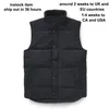 CANADA USA-stijl Herenstijl echt verendons Wintermode vest bodywarmer Geavanceerde waterdichte stof 268s