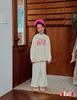 Pullover Koreanische kinder Kleidung Mädchen Strickwaren Weste Sweatshirts Hosen Für 2023 Herbst kinder Oberbekleidung Pullover Strickjacke Kleidung 231016