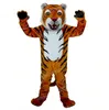 Wydajność Tiger Mascot Costiums Cartoon Postacie strój garnitur Karnawał Dorośli Rozmiar Halloween przyjęcie świąteczne Karnawał garnitury garnitury