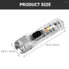 Flashlights Torches Mini Small Outdoor Keychain Portable Keyring Torch Lamp Abs