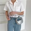 Cross Body Sac à main haut de gamme et tendance sac à boulettes à une épaule sac à chaîne en cuir souple PU sacs à bandoulière pour femmestylisheendibags