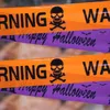 Inne impreza imprezowa zaopatrzenia w Halloween Prop Window Ostrzeżenie Linia ostrzegawcza plastikowa czaszka Ostrzeżenie Ostrzeżenie Znaki Halloween Dekoracja szczęśliwa Halloween Stop Ghos 231016