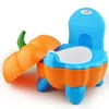 Seat Covers Portable Toilet Pumpkin Shape Baby Potty Toilet Cartoon Toilet Trainer for Baby Potty Urinal Children Toilet Training Seat 231016