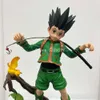 Brinquedos de dedo 28cm caçador x caçador anime figura gon freecss killua zoldyck figura de ação gon freecss figura kurapika estatueta modelo boneca brinquedo