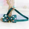 Dog Apparel Lovely Collar Bell Fabric Puppy Pet Bow Tie Heart Bells Butterfly Jewelry Adjustable Cat 1Piece