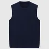 Men's Vests Sleeveless Vest Stylish Knitted Warm Casual Simple Winter Fashion Men Daily Top