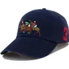 2021 Polo Caps Designer di lusso Cappello da papà Berretto da baseball per uomini e donne Marche famose Cotone regolabile Skull Sport Golf curvo sun2997