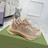 Zapatillas de deporte para correr, zapatos informales de diseñador, bordado para mujer, zapatos entrelazados para hombre, zapatillas de deporte con suela de goma de moda turquesa con caja