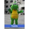 Mascot MascotCosplay Green Dinosaur Dragon Mascot Costume Advertising Ceremony Birthday Fancy Dress Party Animal Carnival Perform Props