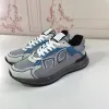 Sapatos casuais quentes masculino designer de moda lona ing camurça bezerro estereograma impresso tênis para homens e mulheres náilon reflexivo b22 sneaker veet 49