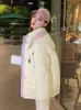 Kvinnors dike rockar 2023 vinter kvinnor kappa puff jacka parkor varm tjock huva bomull lös koreanskt lapptäcke avslappnad