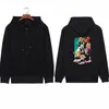 Felpe con cappuccio da uomo Anime BLEACH Kurosaki Ichigo Stampa Felpa con cappuccio Uomo Donna Felpe con cerniera Harajuku Giacca a maniche lunghe pullover con cerniera unisex