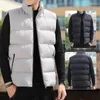 Gilet da uomo Gilet da uomo Giacca da uomo Autunno caldo senza maniche Colletto alla coreana Maschile Inverno Gilet casual Veste Homme Marchio di abbigliamento Y