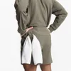 Yoga Men Summer Casual Back Pocket Design Camouflage Sweat Shorts Running Sports Workout Trawstring Gym Lemmm Wokrout