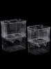 Decorations 3 Types Acrylic Fish Breeding Isolation Box Betta Fish Aquarium Breeder Fish Tank Hatching Incubator Fish House Home Hatchery 231016