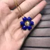 Women Fashion Designer Pendant Necklaces for Elegant flowers muliticolour Necklace Jewelry Plated Gold Girls Gift CHD2310135-6 flybirdlu