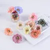 Decoratieve Bloemen 50 STKS 6 CM Kunstmatige Chrysant Hoofd Multi Gelaagde Zijden Bloem Woondecoratie DIY Handgemaakte Accessoires Materialen