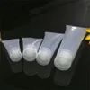 10ml 15ml 20ml 30ml 50ml 100ml Screw Flip Cap Cosmetic Soft Clear Empty Refillable Plastic Bottles For Shampoo Cleanser Shower Gel Pusnw