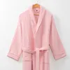 Women's Sleepwear Lovers Cotton Toweling Terry Bathrobe Women Robe Kimono Gown Autumn Winter Loose Nightgown Intimate Lingerie