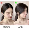 Koronkowe peruki Zaczepione naturalne ludzkie grzywki do włosów boczne dla kobiet 3D środkowa część fałszywy klip w egzencjach Niewidzialne włosy 231013