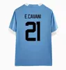 Voetbalkleding speler fans versie Uruguay voetbalshirts nationaal team e cavani d nunez f valverde g de arrascaeta r araujo g varela l suarez voetbal heren en kinderen