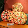 Poupées en peluche 40/60 cm Pizza crêpes oreillers jouets alimentaires simulé collation décoration dossier coussin en peluche cadeau créatif pour les enfants 231016