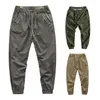 Pantalones para hombres Pantalones para correr Diseño único de moda Fitness Color puro Deportes Casual para acampar