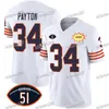 D'Andre Swift Justin Fields Jersey Walter Payton Cole Kmet Khalil Herbert DJ Moore Jaquan Brisker Bear Darnell Mooney Roquan Smith Brian Urlacher Football Jerseys