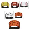 أزياء الكرة اللينة سبورت عرق السلة كرة السلة الفتيات اليوغا اللياقة البدنية إكسسوارات الشعر المطبوعات بانداناس على نطاق واسع للبيسبول.