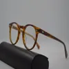 Whole-ov5186 Gregory Peck mode lunettes rondes montures Vintage optique myopie femmes et hommes lunettes prescription soleil lens342r