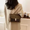 Женская сумка через плечо с цепочкой, новая мода, высококачественная зарубежная сумка через плечо с принтом на одно плечо, онлайн-распродажа 70%