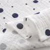 Dekens baby swaddle zachte zijdeachtige ademende mousseline deken voor jongensmeisjes- doeken