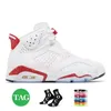 Nike Air Jordan Retro 6 2021 Carmine Uomo Donna Scarpe da basket Jumpman 6 6s British Khaki Sports Hare Cactus Jack Scarpe da ginnastica Sneakers Taglia 47