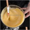 Cake Tools Cream Spata Christmas Wood Handle Non-Stick Kitchen Fondant Sile Cooking Scraper Baking Espata Drop Delivery Home Garde Dhmjl