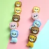 Teathers Toys 50pcs Silicone Lion Beads Food Grade Diy Pacifier Clips Baby Associory Toys Necklace Making 231016