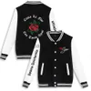 Men's Jackets 2022 Selena Quintana Printed Baseball Jacket V-NECK Cool Women's/Men's Winter Casual Street Clothing New Coat Street Clothing x1016