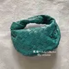 Designer Handbags Bottegass Mini Venetass Jodie Woven Knot Handbag Rope Mahjong Bag Genuine Leather