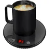 Mattor kaffemugg varmare automatisk temperaturkontroll Electric Cup Auto Off Desktop Heat Pad For Wire Pumpkin Basket