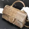 designer bag handbag jaquemus bags wallet purse crossbody bag luxury python 20cm tote bagshoulder crossbody handbag classic fashion retro flap bag replica 10A