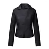 Kurtki damskie Winter Cashmere Pu skórzana kurtka motocyklowa Kobiet 2023 Casual Coats Ropa para Mujer chaqueta sobretudo K8023