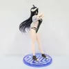 Vingerspeelgoed 18 cm Coreful Overlord Albedo Sexy Anime Girl Figuur Overlord Iv Albedo T-shirt Badpak Action Figure Collectible Model Pop Speelgoed