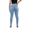 Женские джинсы, одежда для мам и женщин, весна 2024, прямые Y2k, эстетические корейские большие брюки, летние джинсовые брюки с высокой талией, большие размеры