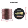 Braid Line Diominate Multicolor X9 PE Line 9 Strands Weaves flätad 500m/547yds Super Strong Fishing Line 15lb-100lb 231016