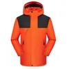 Men's Jackets Hooded Coats Training Outdoor Color Matching Jacket Thickened Winter Wear Windproof Hiking Stand Collor