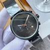 2023 nowe sześć szwów luksusowe zegarki męskie wszystkie tarcza robią kwarc Watch Wysokiej jakości logo marki chronograph zegar stalowy pasek mężczyzn w stylu akcesoria mody